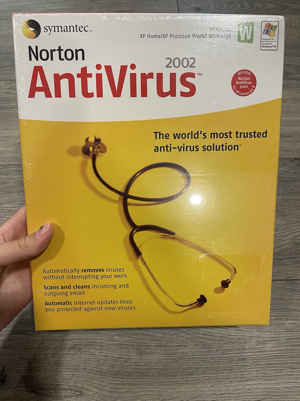 Norton Antivirus 2002 Sealed