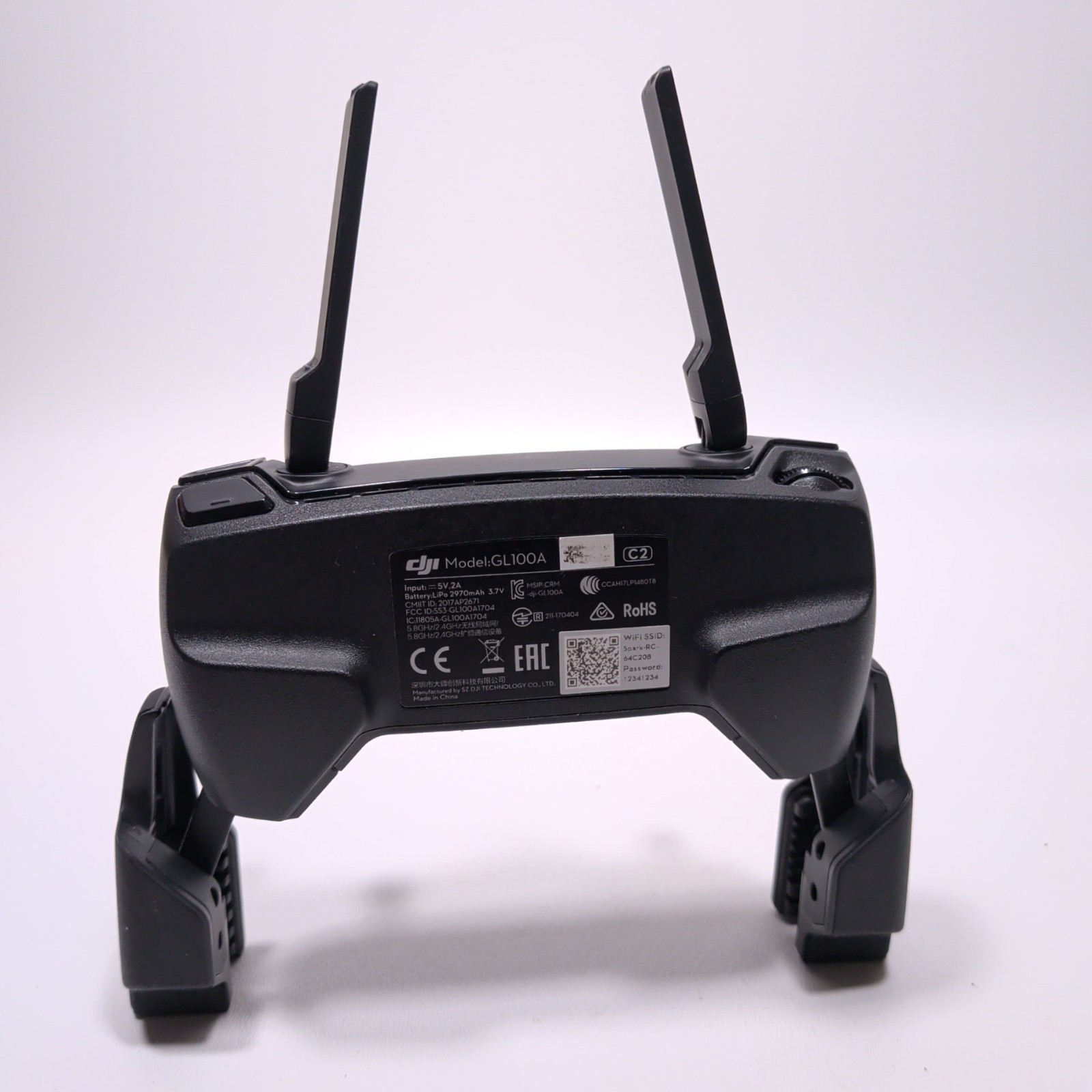 DJI Spark Remote Control / Controller GL100A w/ Stick Guard - USB Charger