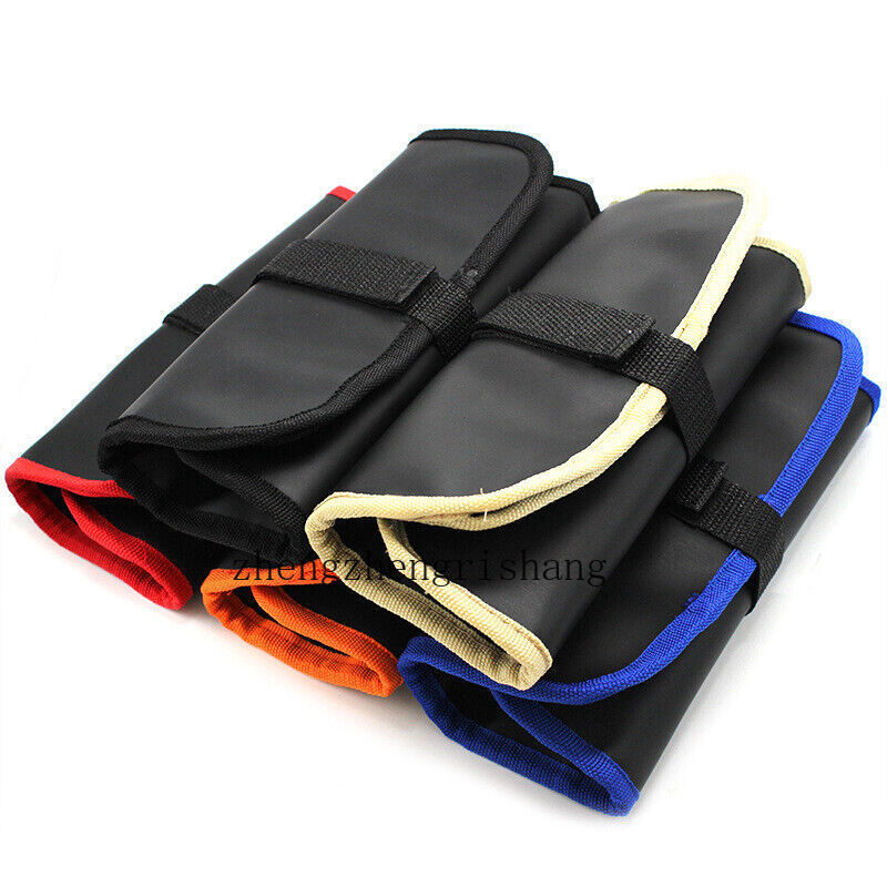 Fishing Jigs Bag Waterproof Foldable Storage Bag 11 Pockets Fishing Tackle Bag