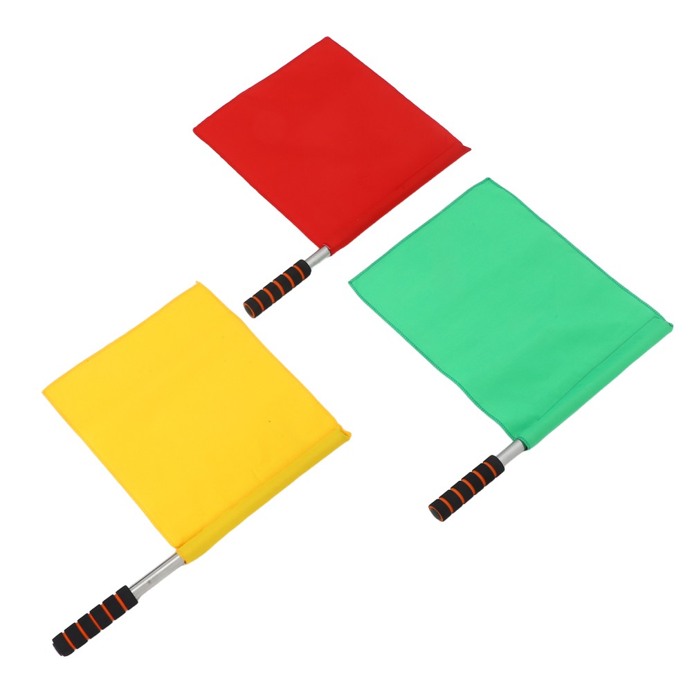 3pcs Warning Signal Flags for Traffic Signals