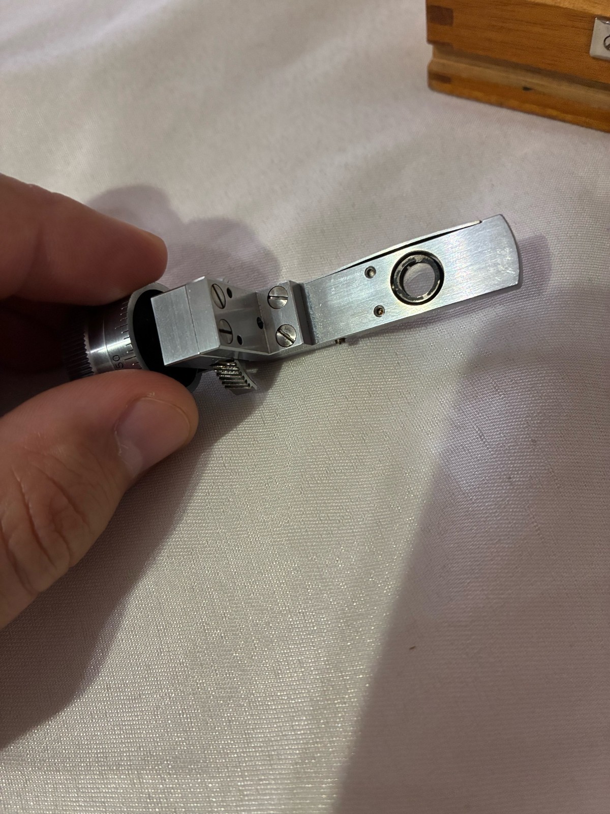 LEITZ GERMANY BEREK COMPENSATOR FOR MICROSCOPES