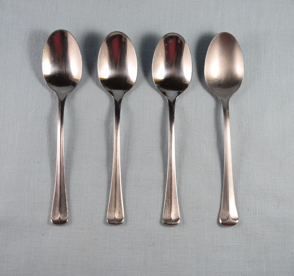 Ekco Stainless Korea COLONIAL RICHMOND 4 Teaspoons 5 3/4"
