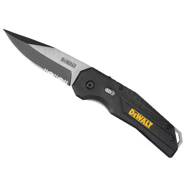 Dewalt DWHT10911 Spring Assist Pocket Knife, Black