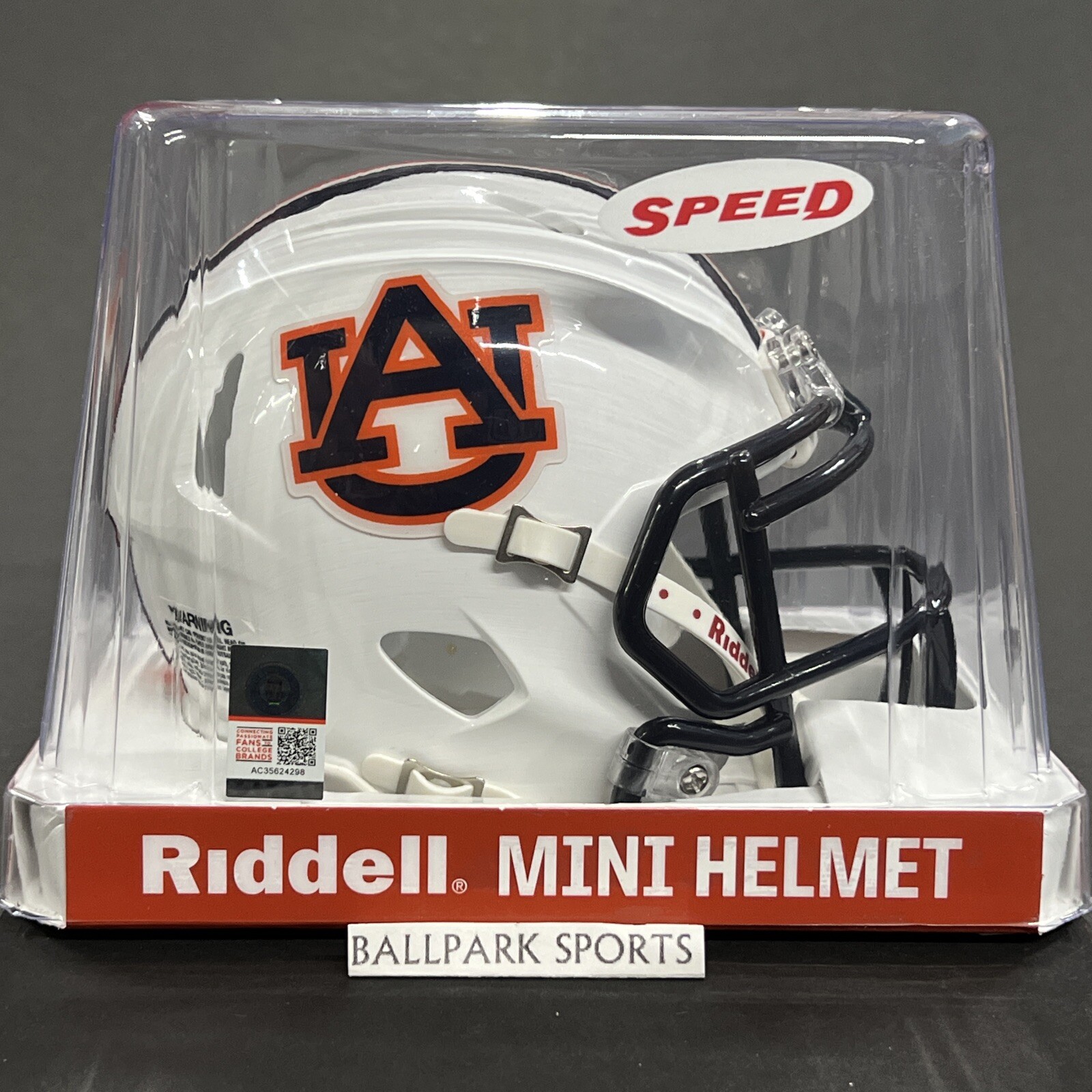 Auburn Tigers Speed Mini Helmet Riddell NCAA Licensed Brand New!