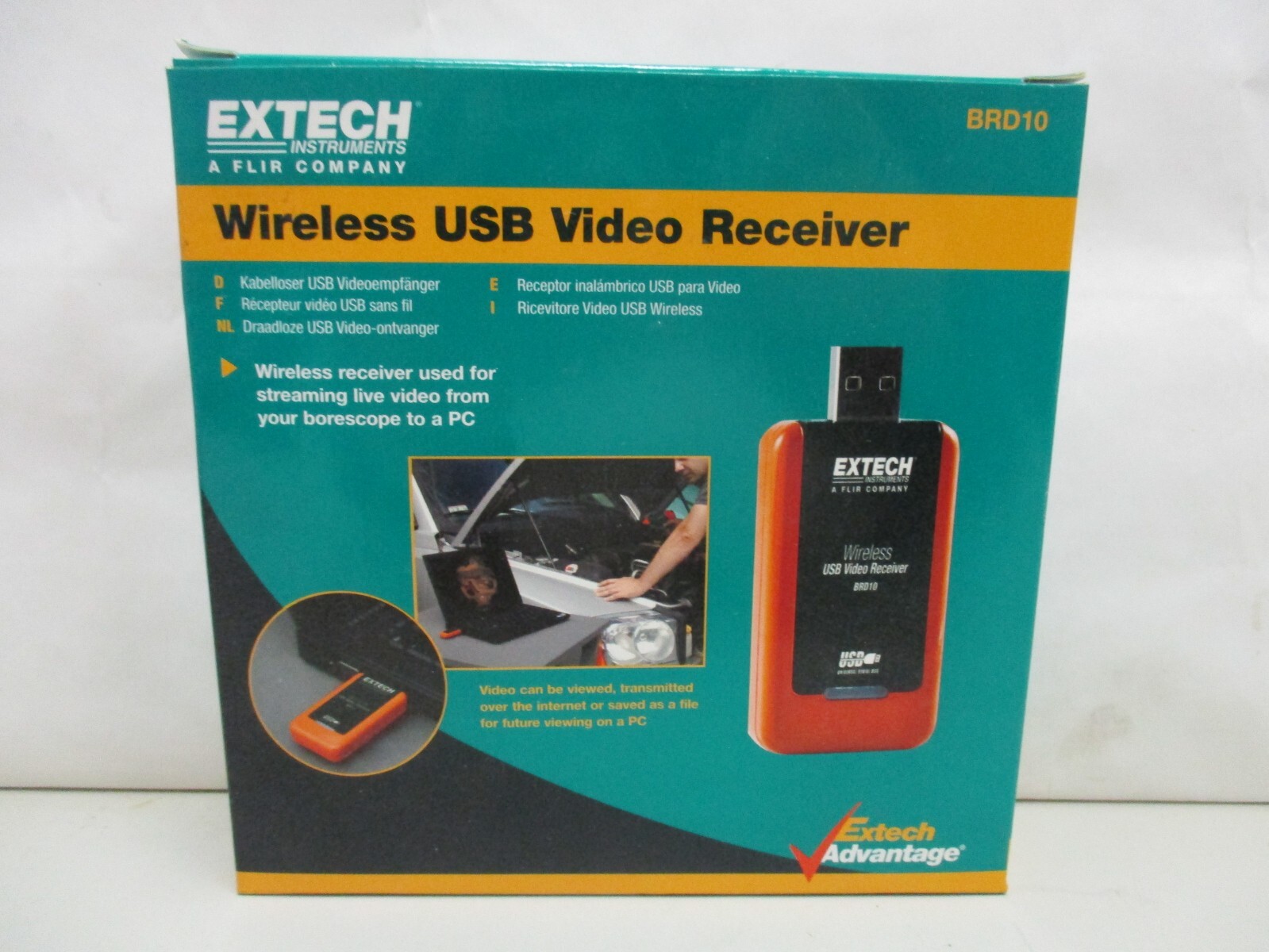 Extech Instruments  BRD10 Wireless USB Video Receiver - NIB