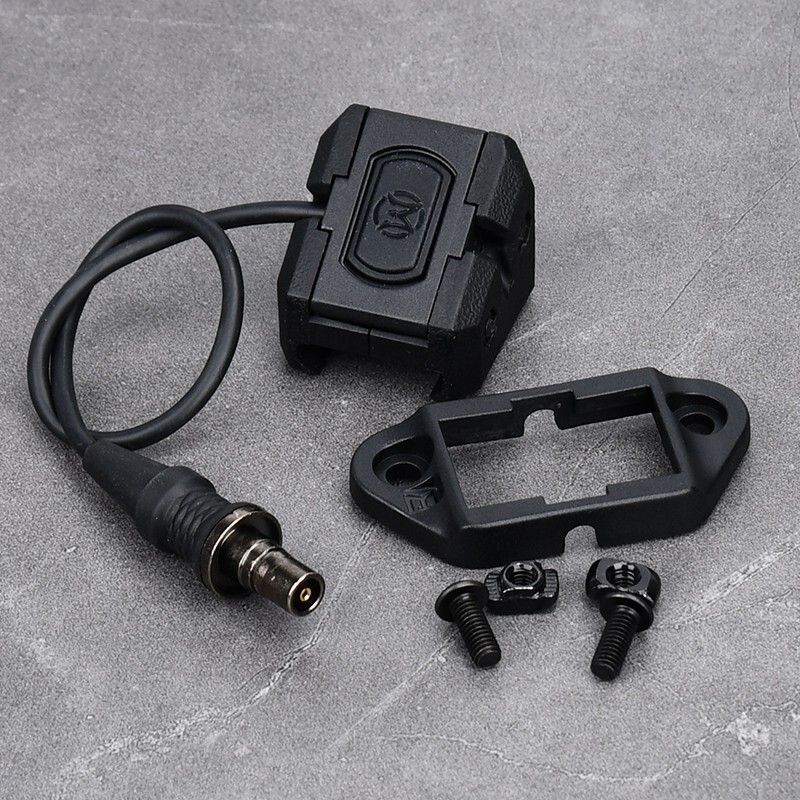 Tactical Light Remote Pressure Switch Button For SF Hunt Light PEQ15 NGAL Laser