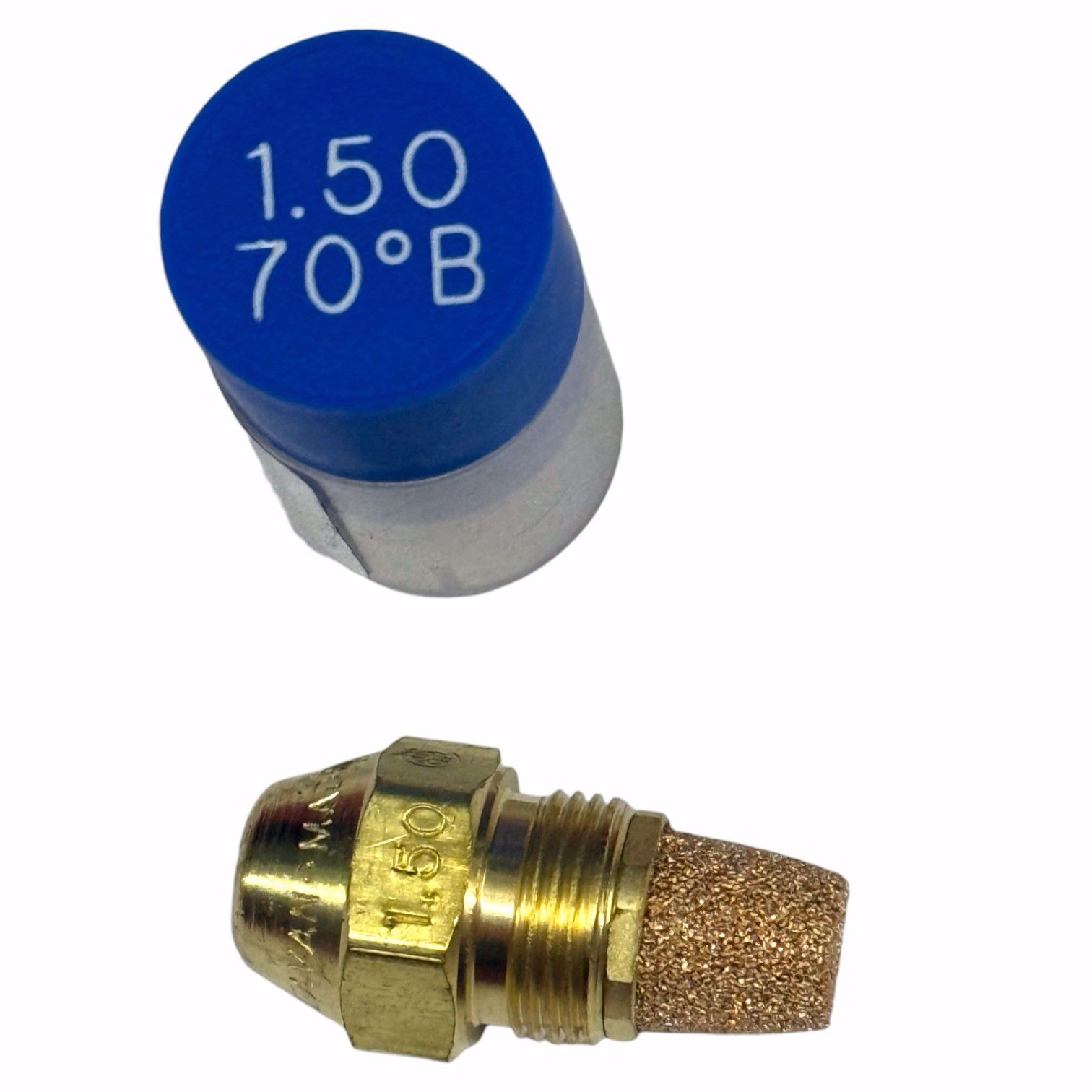 DELAVAN 1.50 GPH 70° B SOLID CONE NOZZLE W/ SINTERED FILTER