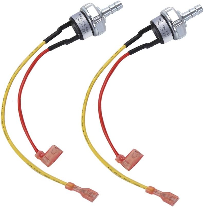 Air Pressure Switch 150 PSI 120 ['silver']