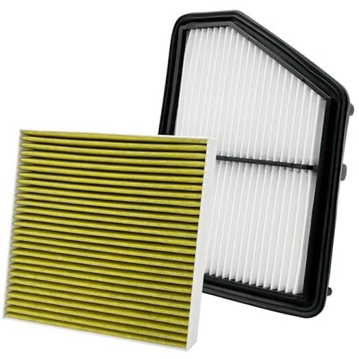 2PCS Cabin Engine Air Filter Kits JM802 JM2205 Fits for 2017 CF11182+CA12051