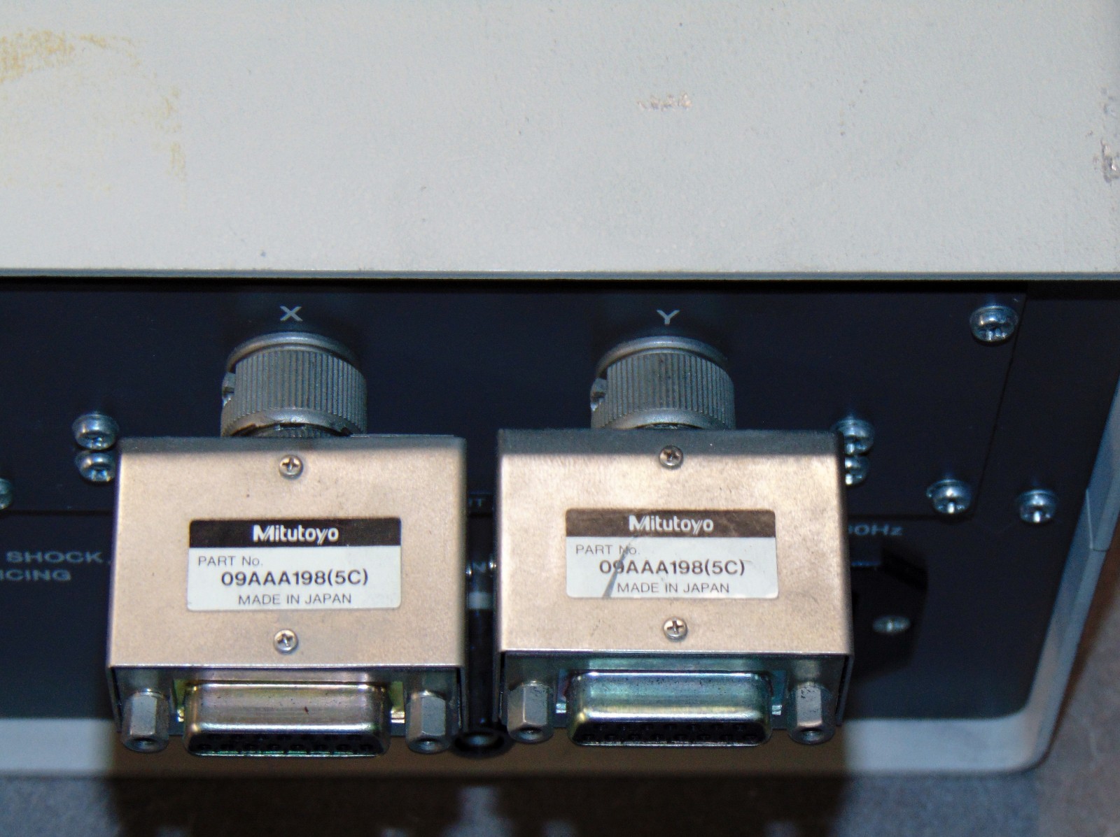 Mitutoyo APL-321L 2 Axis Digital Gauge / Readout