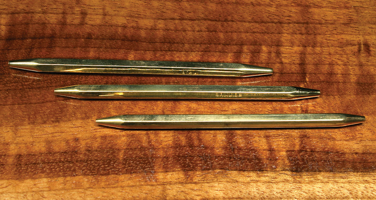 HALF HITCH 3 TOOL SET - Brass Fly Tying Tools