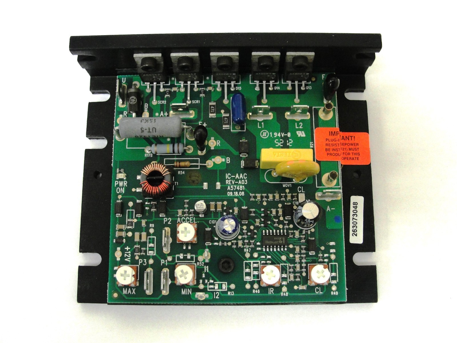 KB Electronics KBIC-240DS DC motor control 9423 upc 024822094238