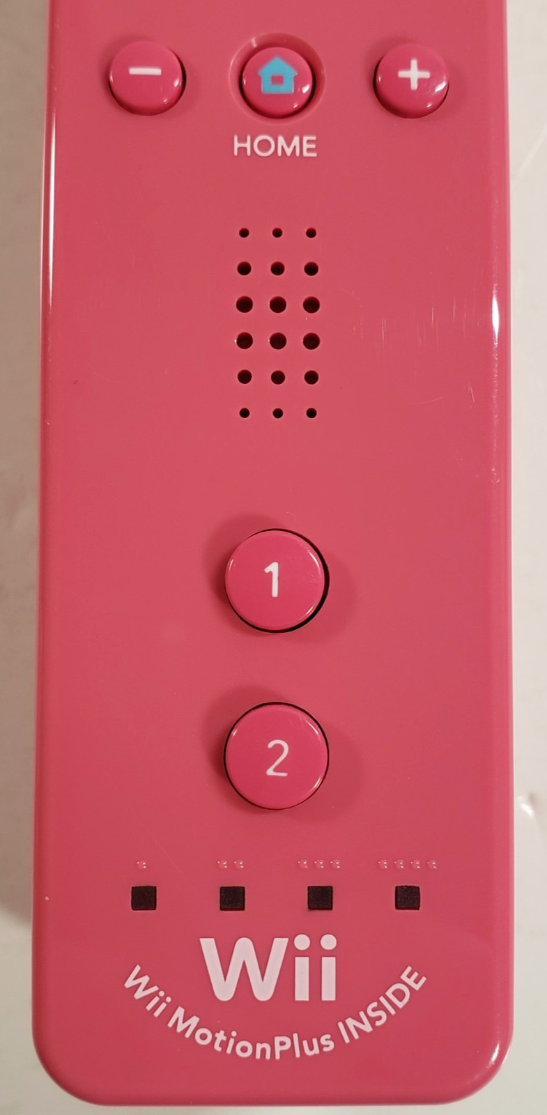 Nintendo Wii [RVL-036] Motion Plus Pink Remote Controller with White Nunchuck