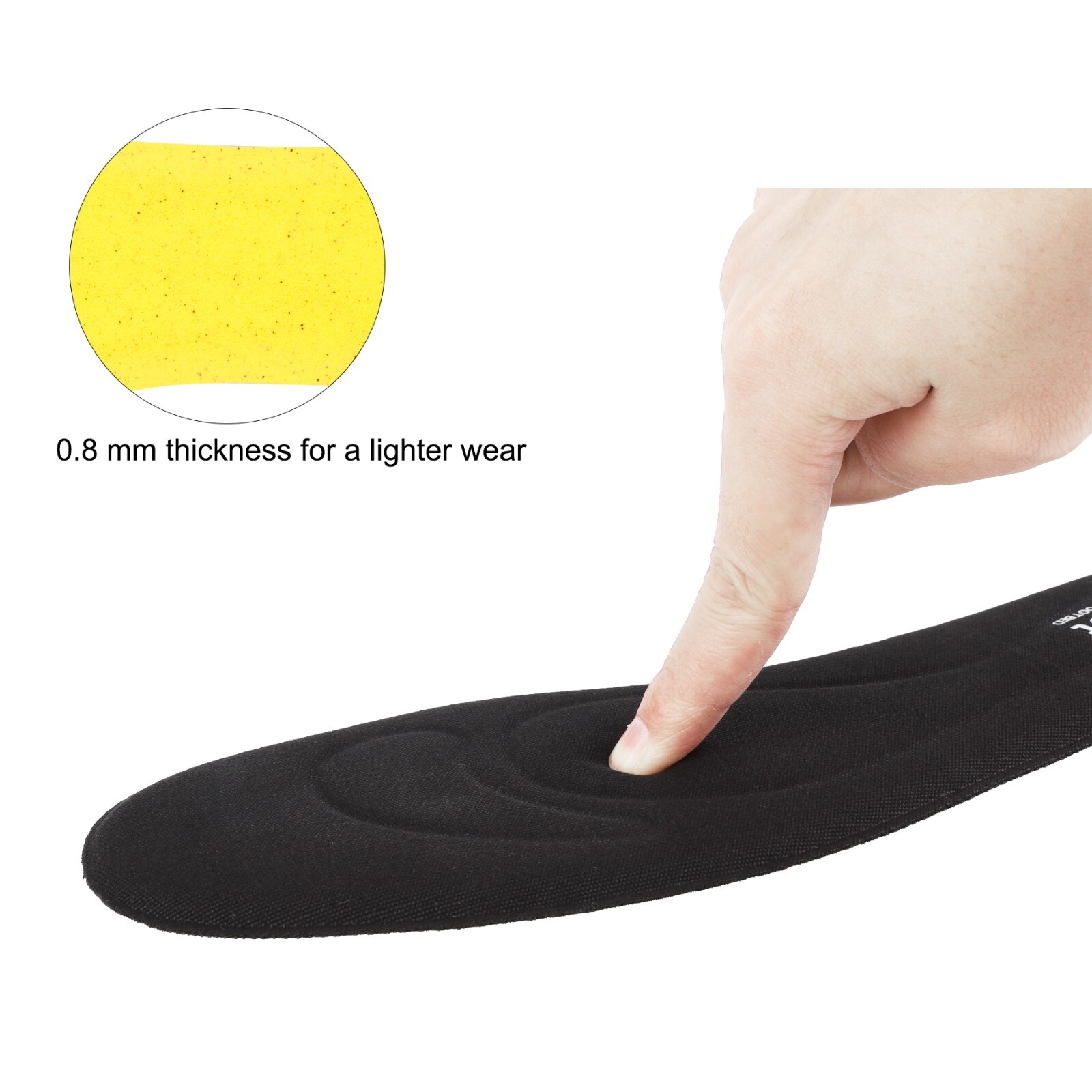 riemot Memory Foam Insoles for Mens Womens Work Boot Sneaker Shoe Inserts