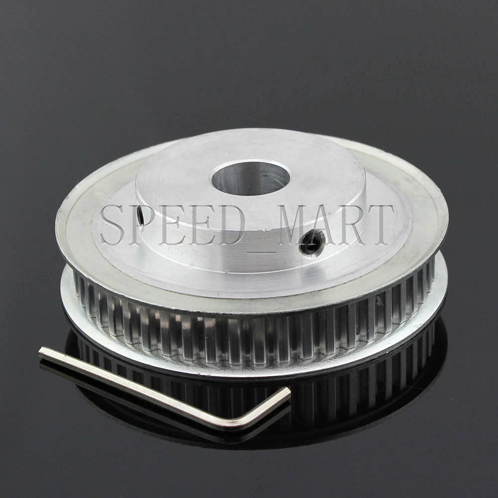XL Type XL50T Aluminum Timing Belt Pulley 50 Teeth 17mm Bore for Stepper Motor