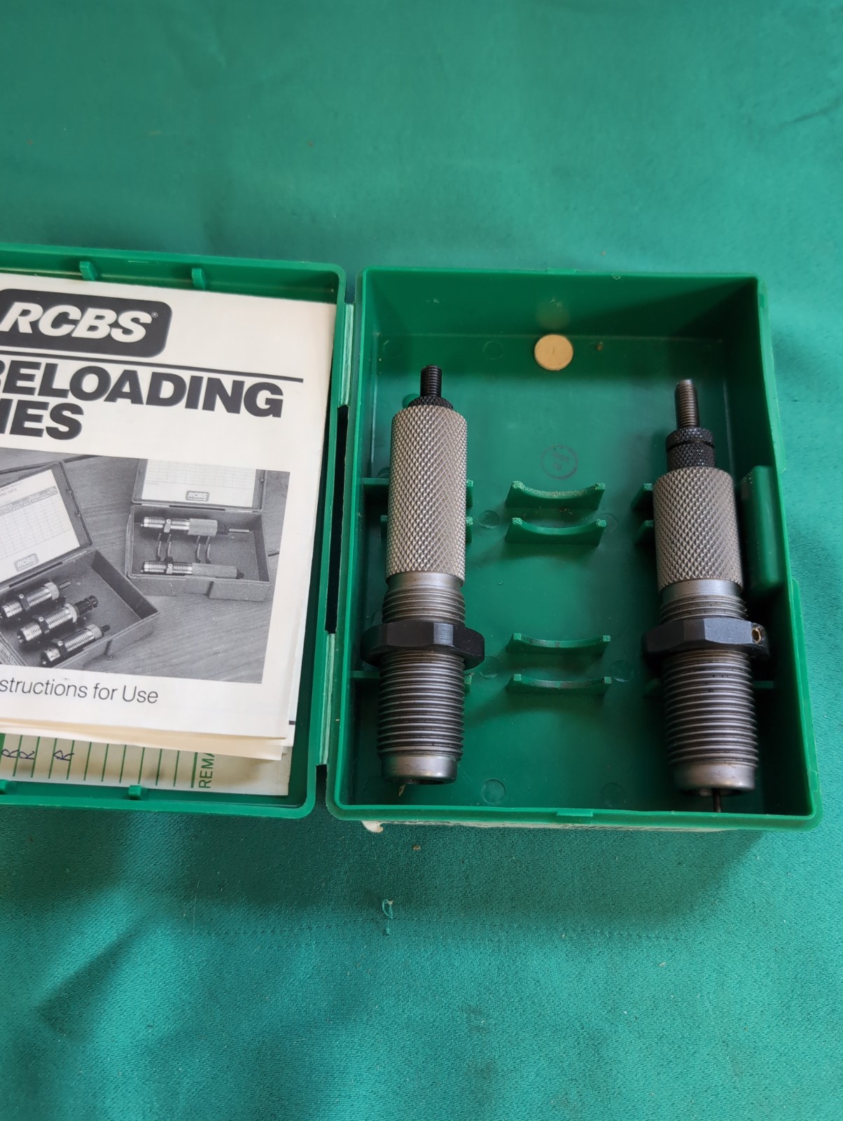 RCBS 270 Win Full Length Die Set 13501 Rifle Reloading 270 Winchester Excellent