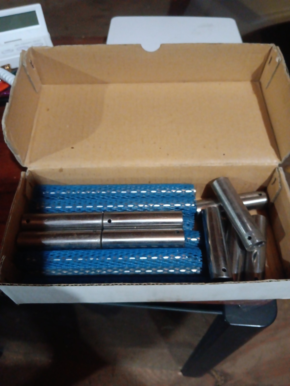 VTG Machines Blank Dowels Misc Box, As Is! Over 5LBS!!