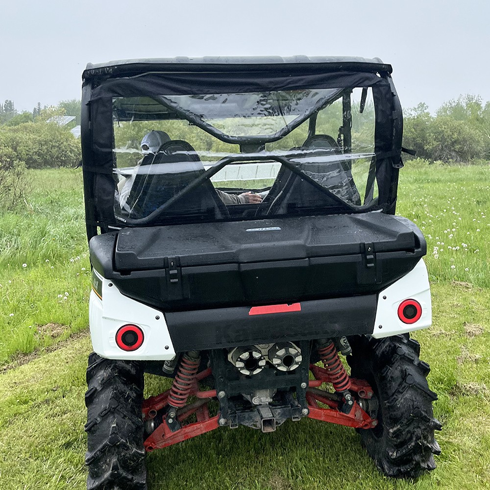 UTV Rear Windshield Back Soft Window for Kawasaki TERYX 4 800 2013-2025