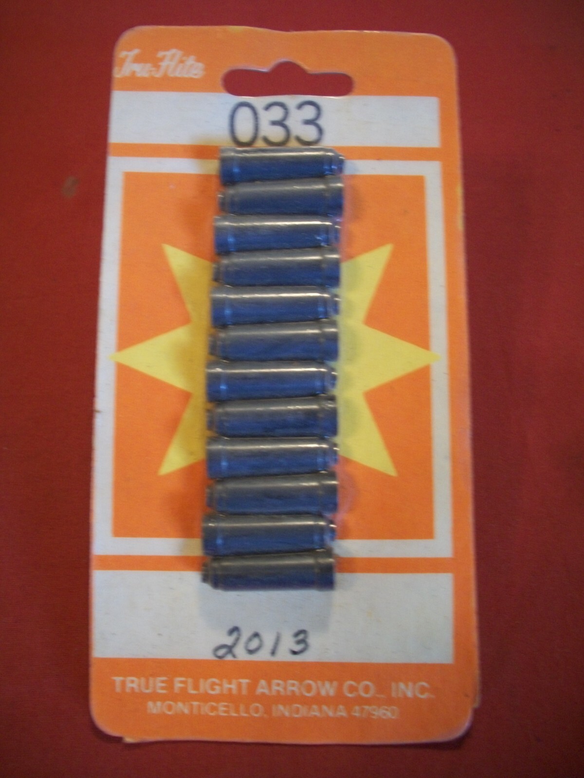 Tru Flight Arrow co. Composite Point Inserts for Aluminum Arrows, #033, NIB