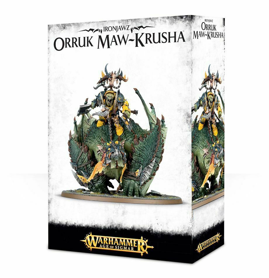 Games Workshop Warhammer Age of Sigmar Orruk Maw-krusha Ironjawz Boxed Set