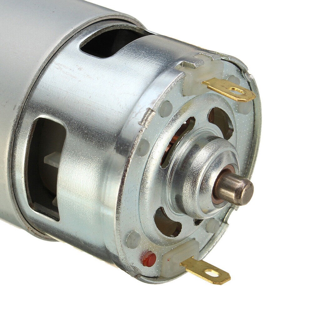 775 DC 12V-36V 3500-9000RPM Motor Ball Bearing Large Torque High Power Low Noise