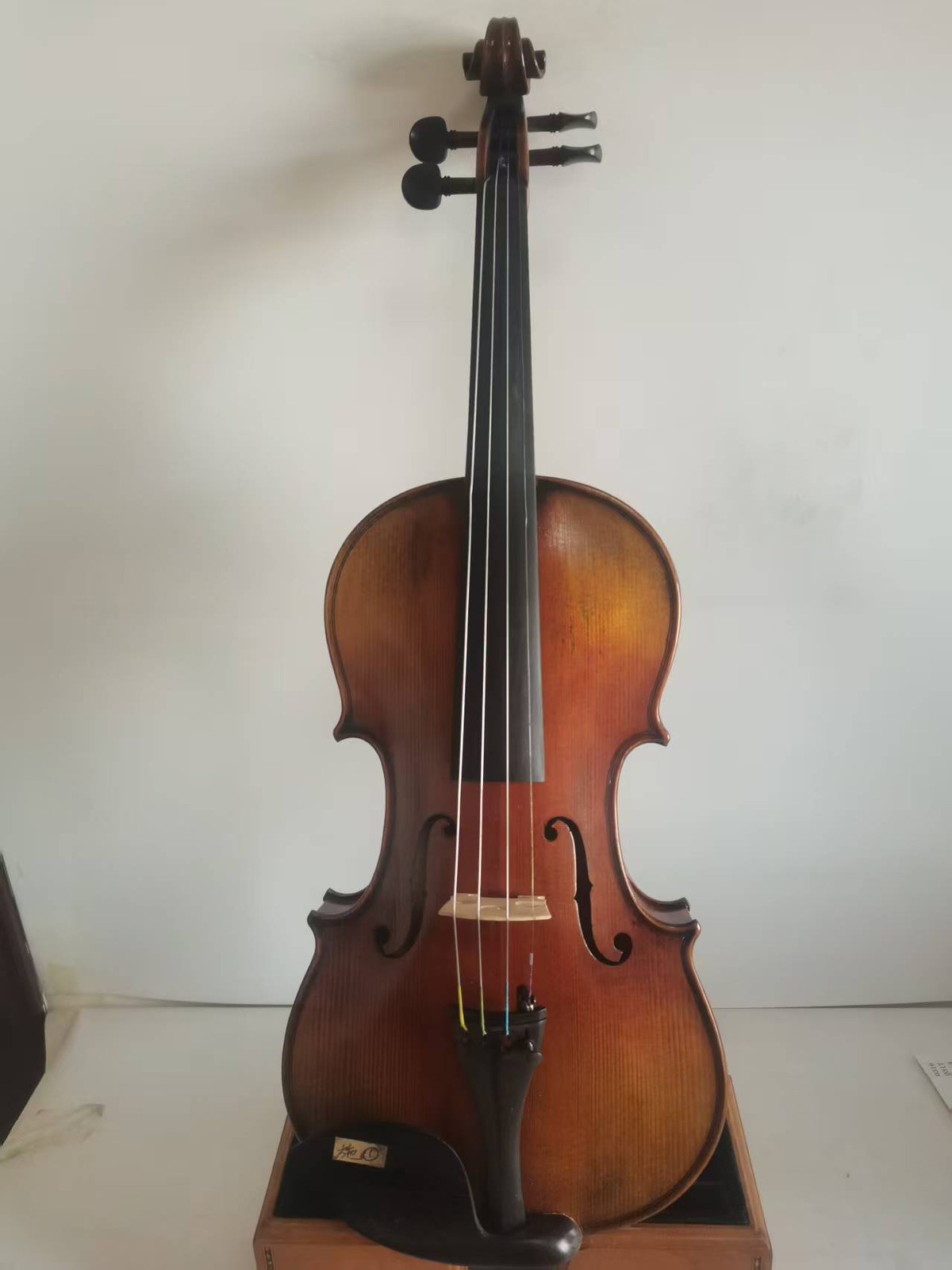 4/4 violin STAINER Model Flamed maple back spruce top hand made Nice Sound N1