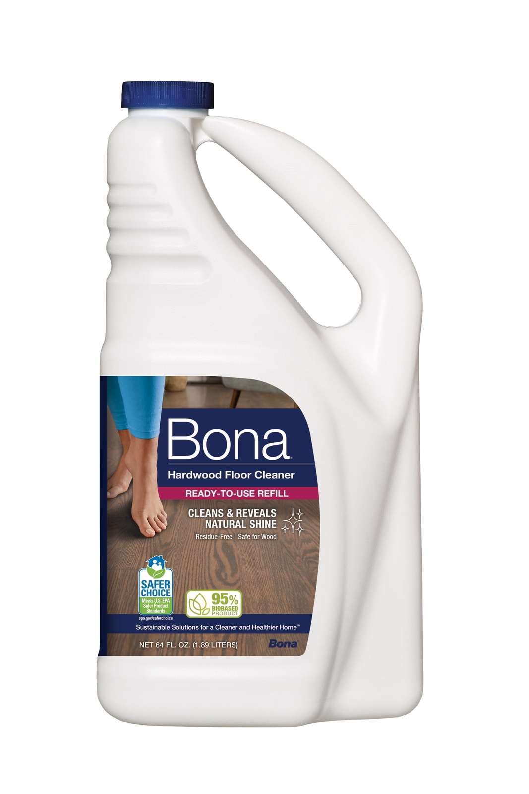 Hardwood Floor Cleaner Refill, unscented 96 fl oz