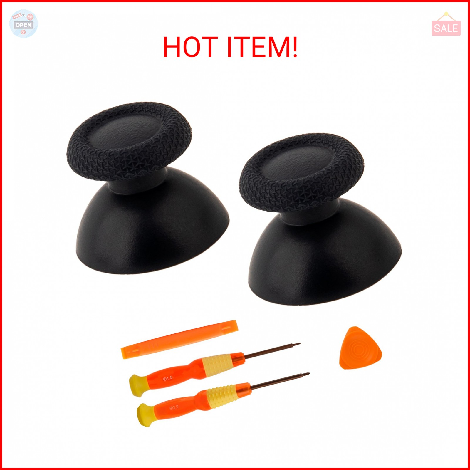 TOMSIN Joystick Replacement for PlayStation Portal, Original Thumbsticks Analog