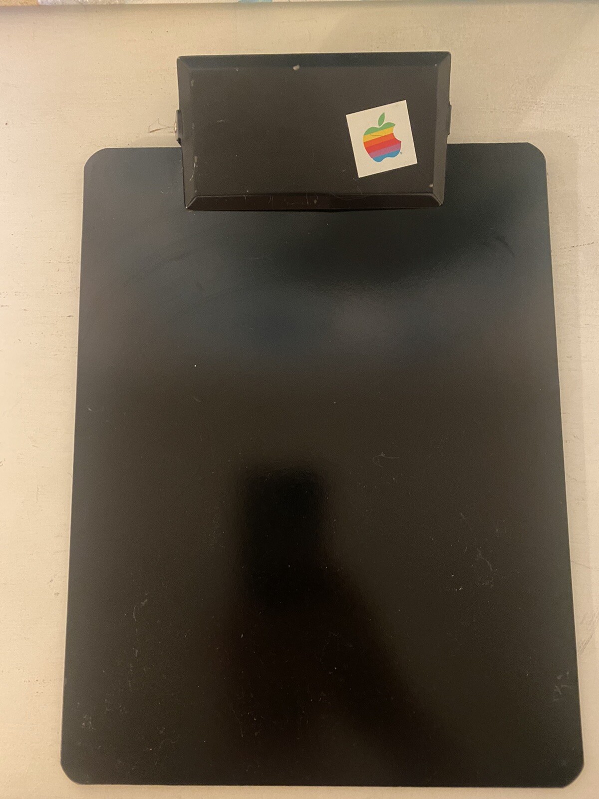 Vintage Apple Macintosh Clipboard Black 11.5” X 9”