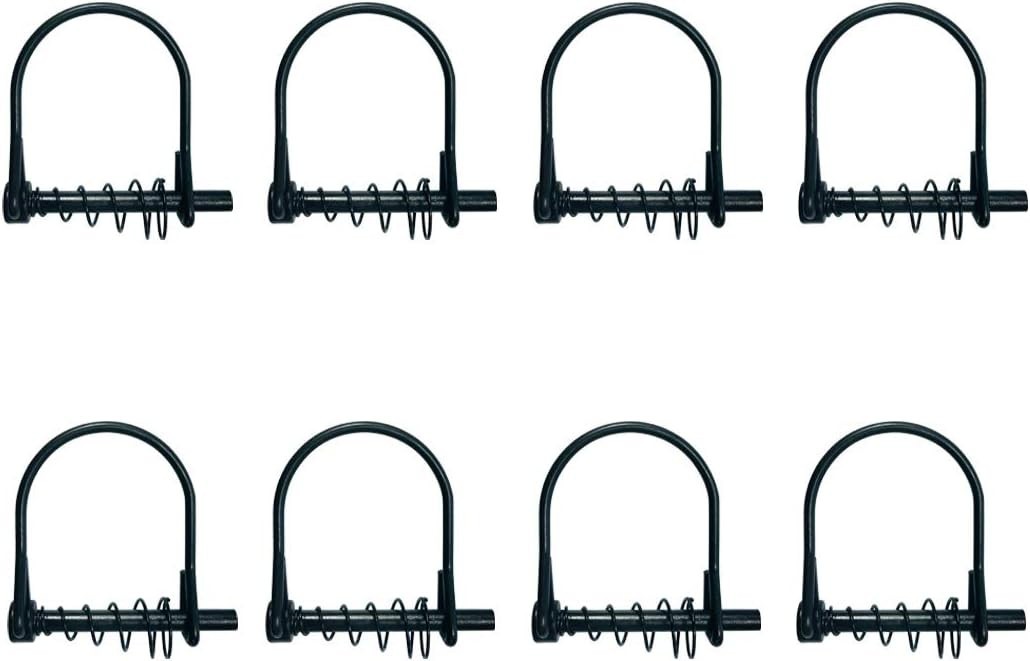 Durable 1 5/8 Inch Silent Spring Locking Pins - 8-Pack for Treestand Stability