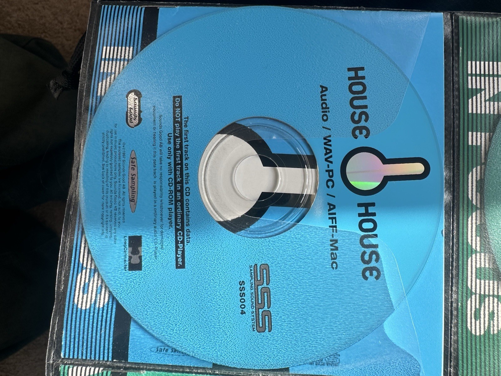 Four sampling sound systems loop and sample discs for your music production
