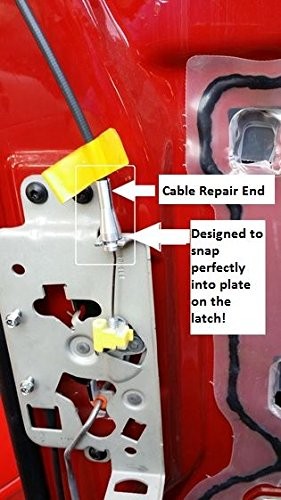 8 ENDS Door Cable Repair Kit for F-series, E-series, Ranger, silver