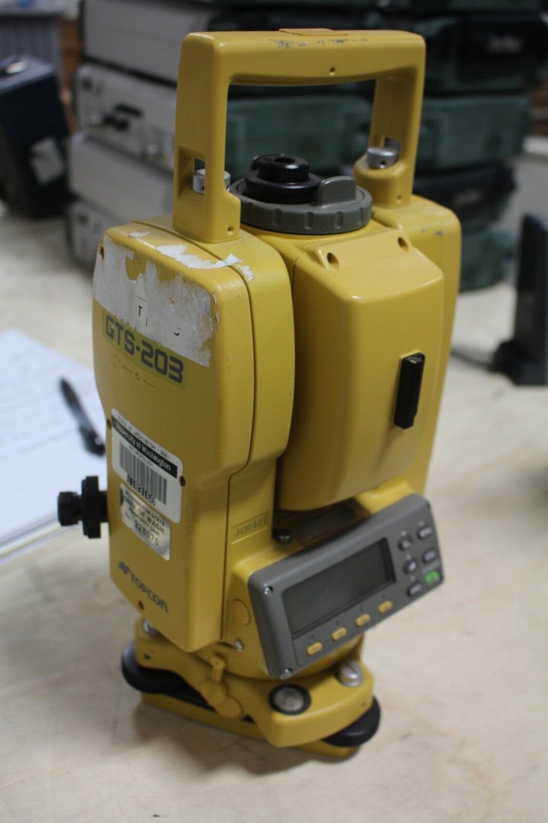TOPCON GTS-203 SURVEYING TOTAL STATION