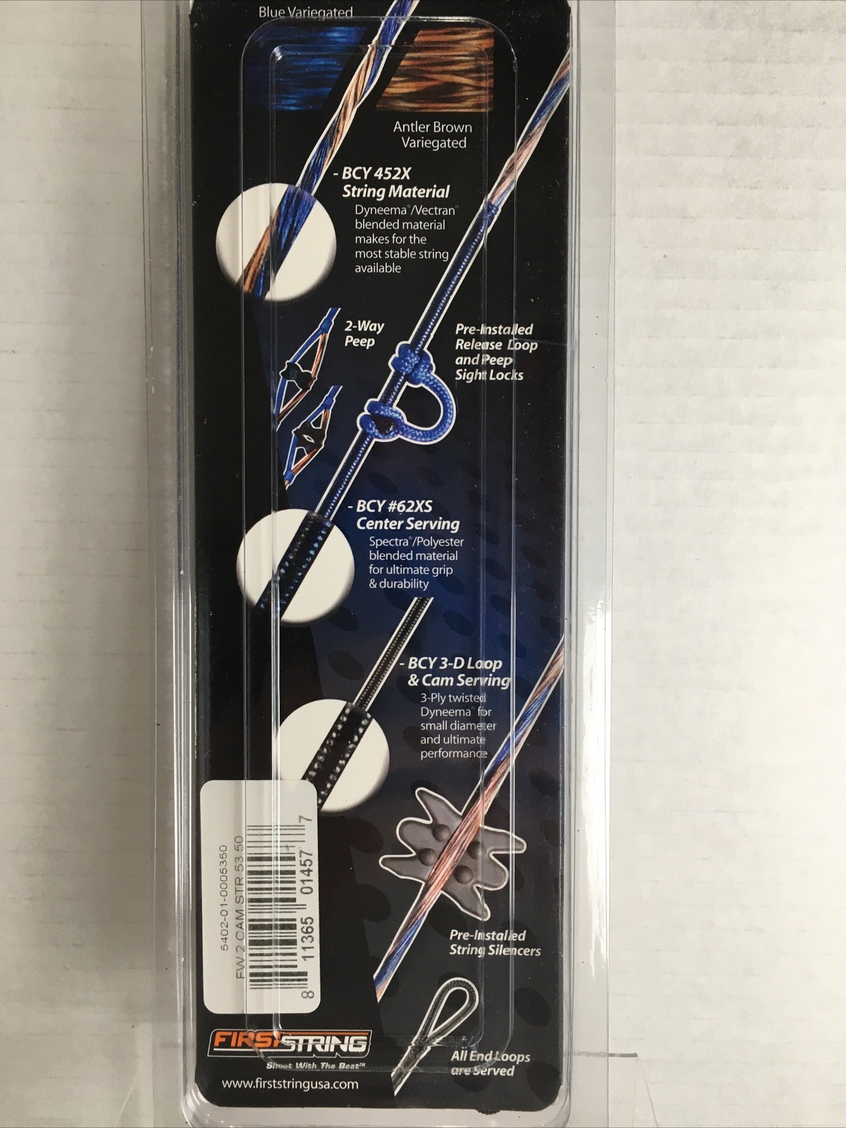 FirstString Flightwire Premium Bow Strings Two Cam String Only 53.5"