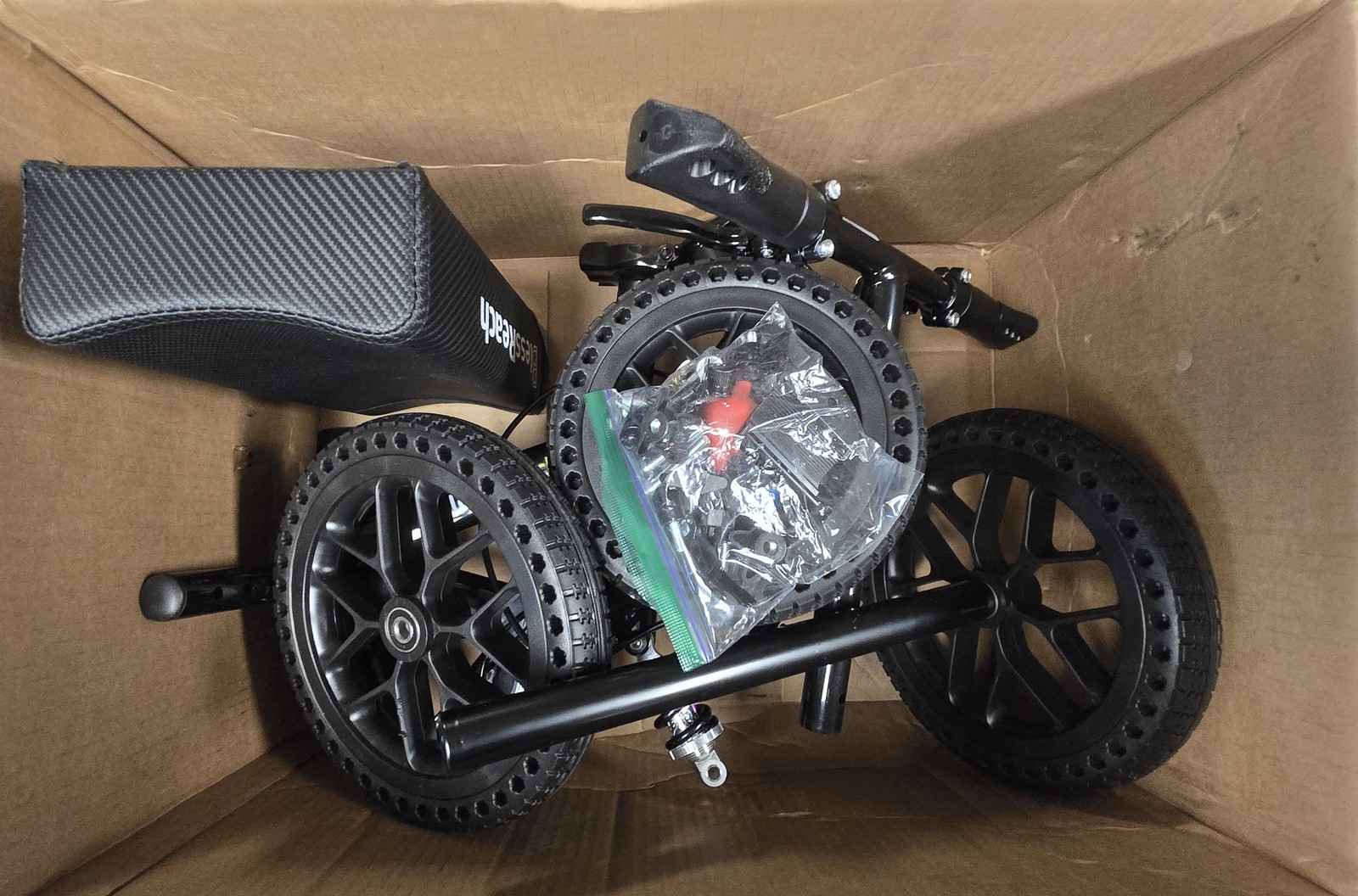 BlessReach Deluxe Medical Scooter Double Handbrake, All Terrain