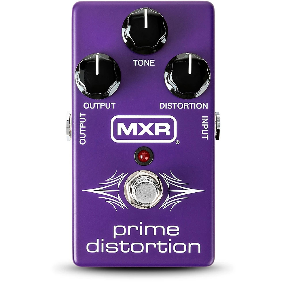 MXR M69P Prime Distortion Guitar Effects Pedal Purple