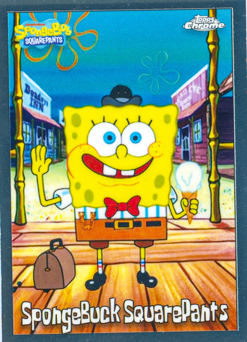 Topps Chrome Spongebob 2025 | SpongeBuck SquarePants | 54