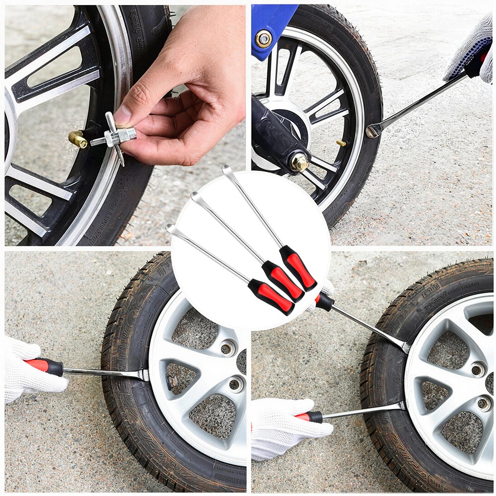 25Pcs Tire Spoons Motorcycle Dirt Bike Tire Changing Tools Iron Set Lawn