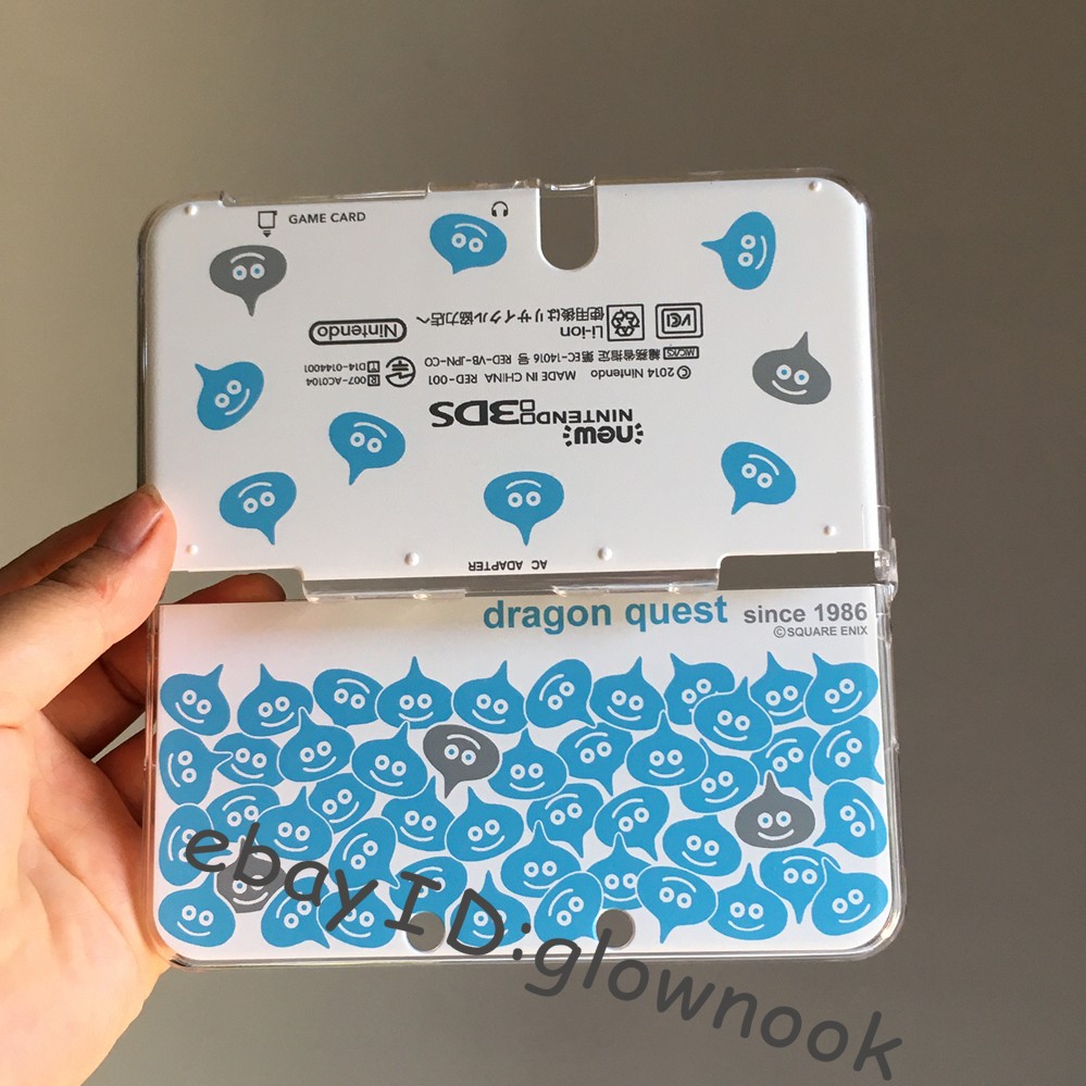 Nintendo New 3DS Console Plates Shell Custom Dragon Quest Slime Protective Case