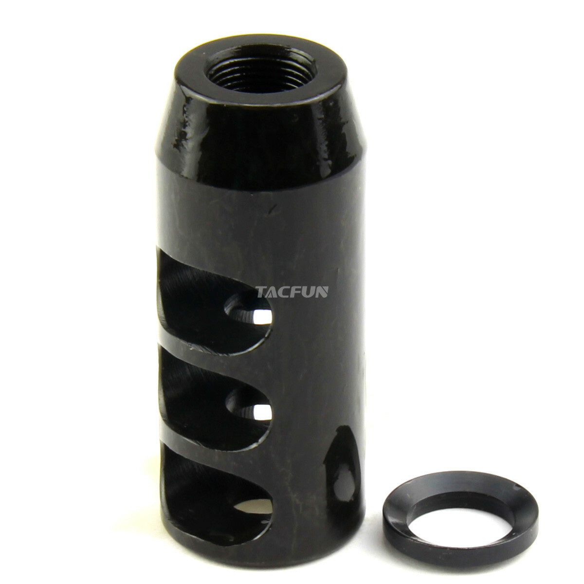 NEW! Compact Low Concussion 1/2x28 Muzzle Brake Compensator .223 5.56