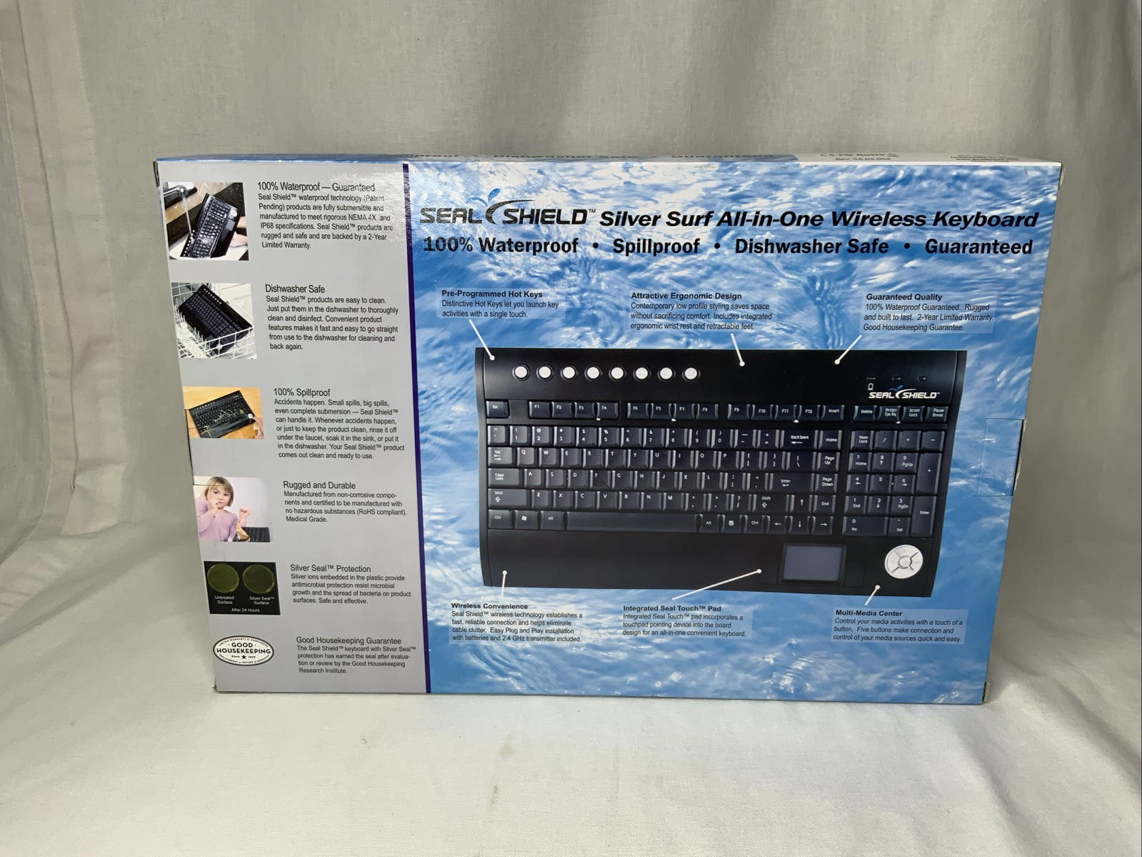 Seal Shield S103WP Silver Surf Wireless All-in-One