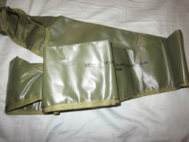 Spare Gun Barrel Cover Military Canvas 1005-00-796-4436 09/11 .50 7964436
