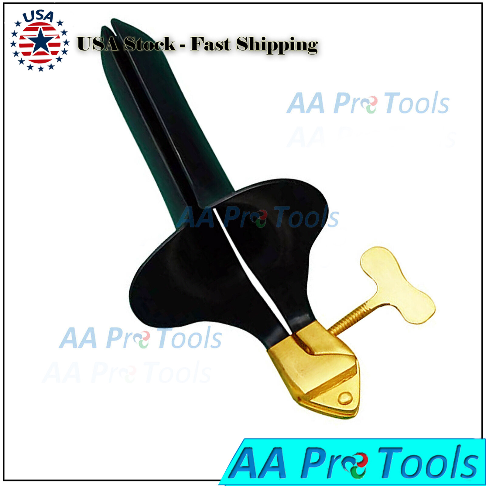 Black-Color Collin Vaginal Speculum Large, Medical OB/Gynecology, Hospital Use