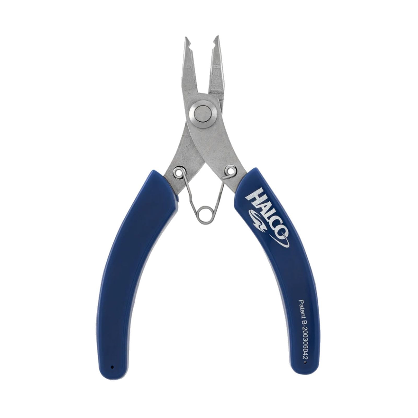 Pliers Fish Ring ,Silver, Blue