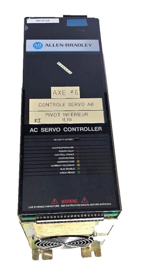 Allen Bradley 1391B-ESAA15-AQB SER D Servo Controller