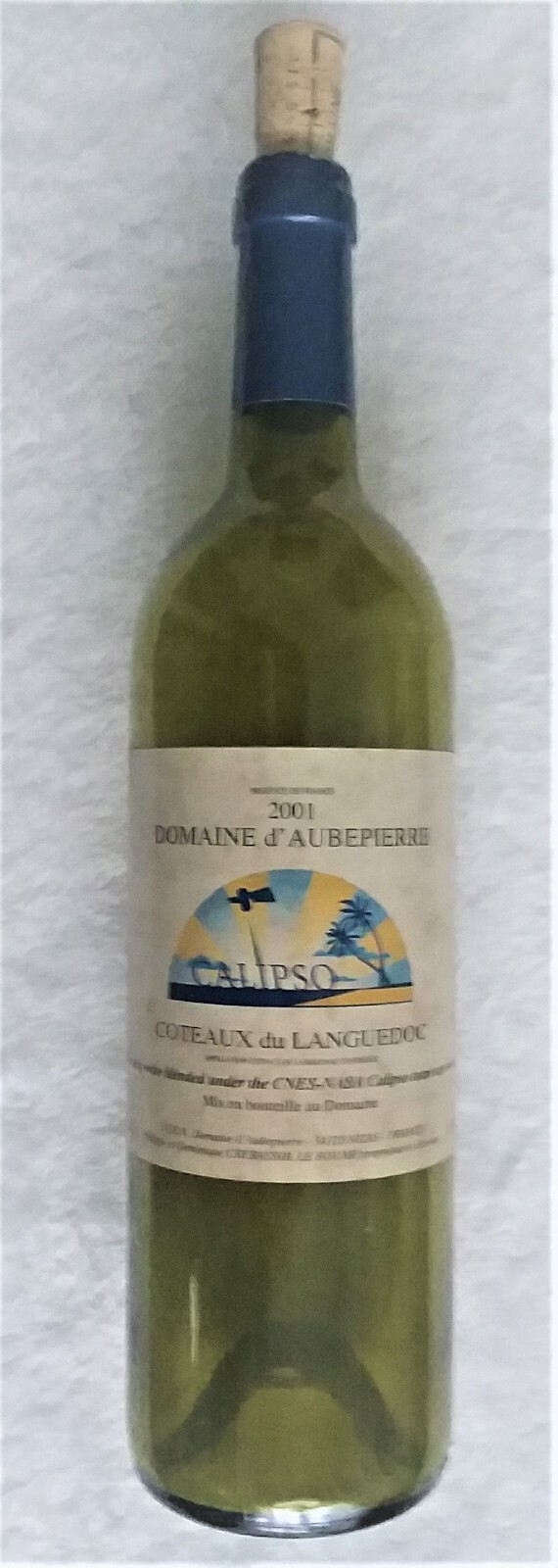 NASA / CNES CALIPSO Mission Wine Bottle ××× Extremely Rare