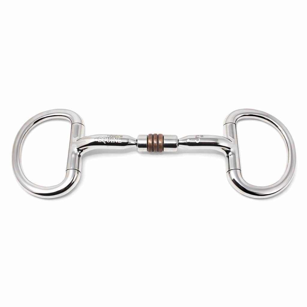 Horse Horse Mouth Flat Ring Dog Bone Copper Roller Eggbutt Snaffle 3512