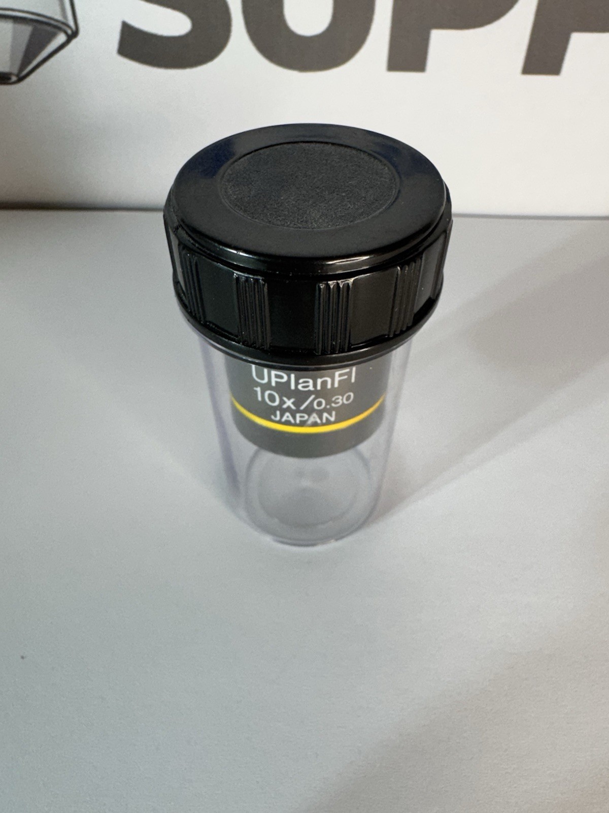 Olympus UPlanFl 10x/0.30 ∞/– UIS Infinity Microscope Objective Lens RMS