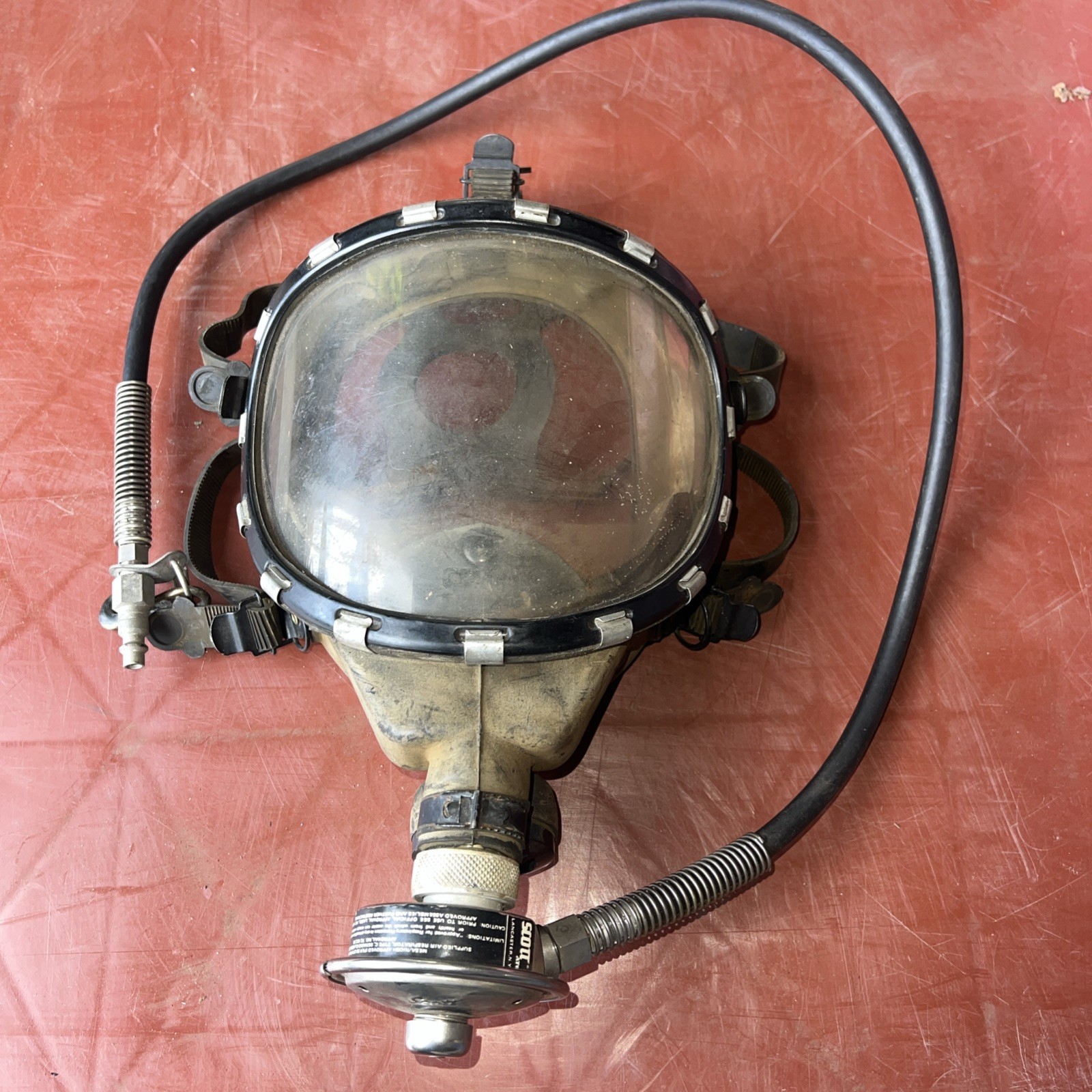 Scott Official Firefighters Mask Smoke Rescue Equipment Safety Oxygen
