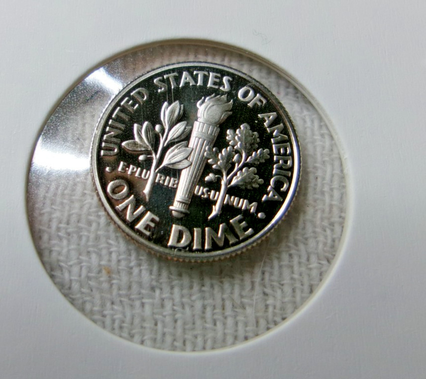 2003 S CLAD Proof Roosevelt Dime US Mint FROM PROOF SET